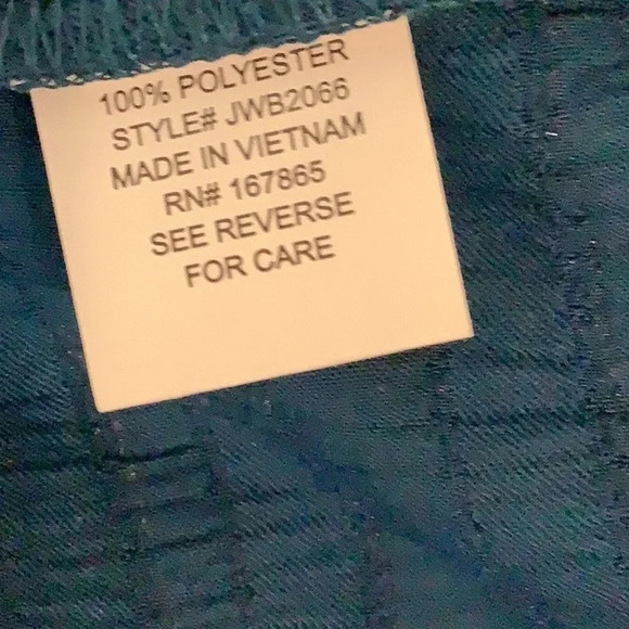 NY Collection Button Down 3/4 Sleeve Blouse Size 1X New With Tags - Picture 7 of 8